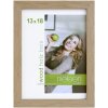 Cornice a clip in legno Quadrum 24x30 cm rovere naturale