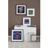 Cornice a clip in legno Quadrum 24x30 cm rovere naturale