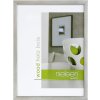 Cornice smontabile in legno Quadrum 24x30 cm argento