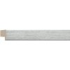 Cornice smontabile in legno Quadrum 24x30 cm argento