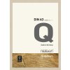 Cornice a scatto in legno Quadrum 30x42 cm acero