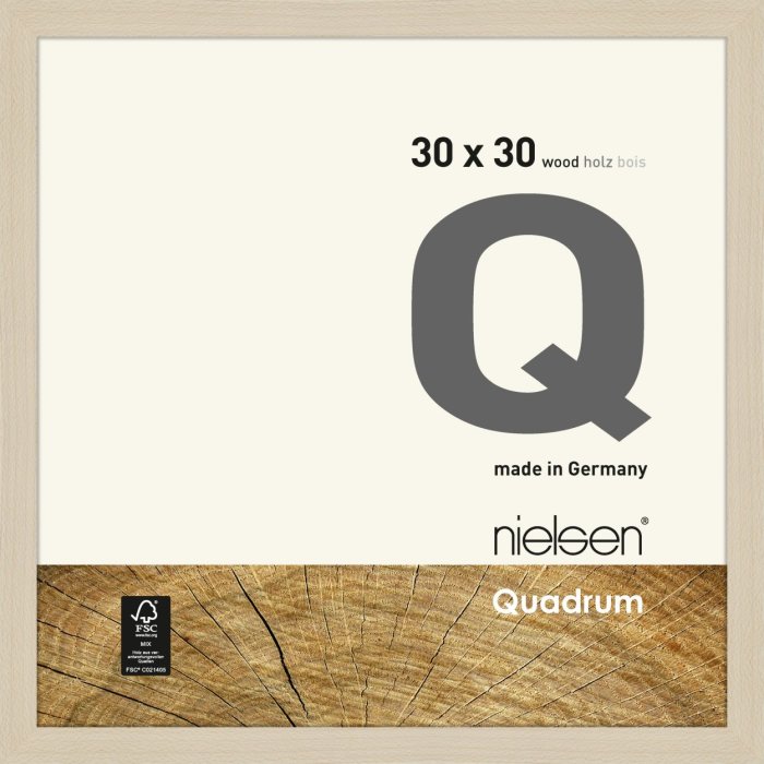 Telaio smontabile in legno Quadrum 30x30 cm acero