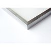 Cornice in legno a scatto Quadrum 30x30 cm argento