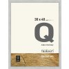 Cornice in legno a scatto Quadrum 30x40 cm argento