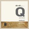 Cornice a scatto in legno Quadrum 40x40 cm acero