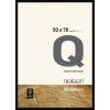 Nielsen Telaio a scatto in legno Quadrum 50x70 cm nero