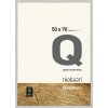 Telaio smontabile in legno Quadrum 50x70 cm argento