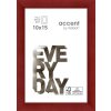 Cornice in legno Zoom 10x15 cm rosso