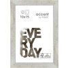 Cornice in legno Zoom 10x15 cm argento
