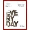 Cornice in legno Zoom 24x30 cm rosso