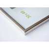 Zoom Cornice di legno 30x30 cm argento