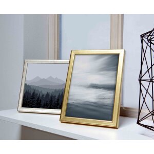 Cornice in legno Zoom 40x50 cm nero