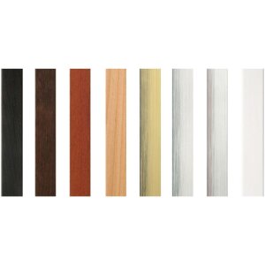 Cornice essenziale in legno 13x18 cm bianco