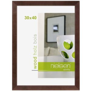 Cornice in legno Essential 24x30 cm in palissandro