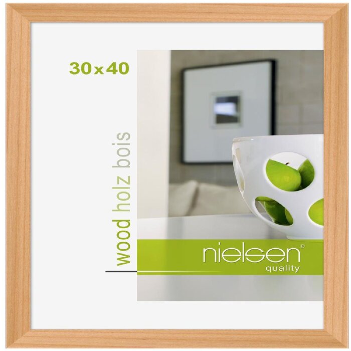 Cornice in legno Nielsen Essential 30x30 cm in betulla
