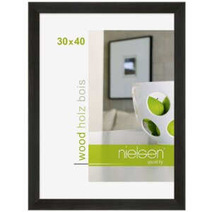 Cornice in legno Essential 40x60 cm nero