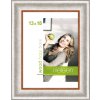 Cornice in legno Derby 13x18 cm argento
