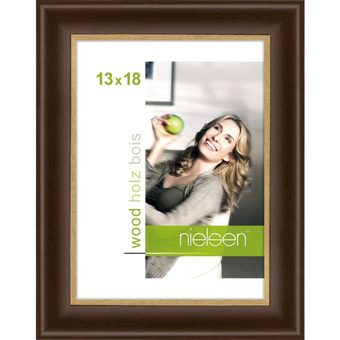 Cornice di legno Derby 13x18 cm in palissandro