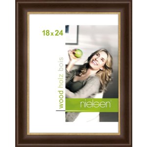 Cornice Nielsen in legno Derby 18x24 cm in palissandro
