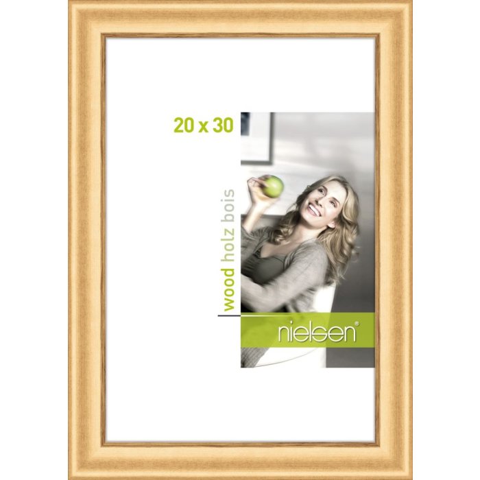 Cornice in legno Derby 20x30 cm oro