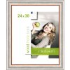 Cornice in legno Derby 24x30 cm argento