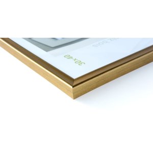 Cornice in legno Derby 30x40 cm oro