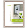Cornice in legno Derby 30x40 cm argento