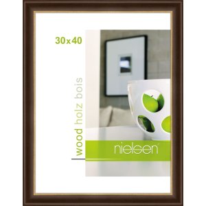 Cornice in legno Derby 30x40 cm in palissandro