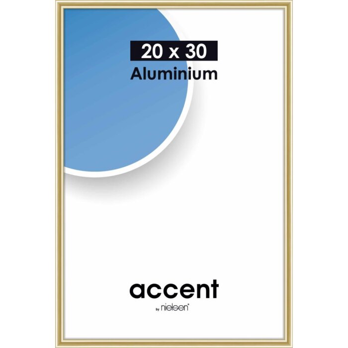 Cornice Nielsen Accent in alluminio 20x30 cm oro