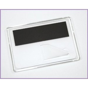 Mini cornice magnetica acrilica 5,5x8 cm