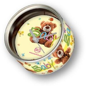 Cornice personalizzabile Orologio bambino 8x8 cm