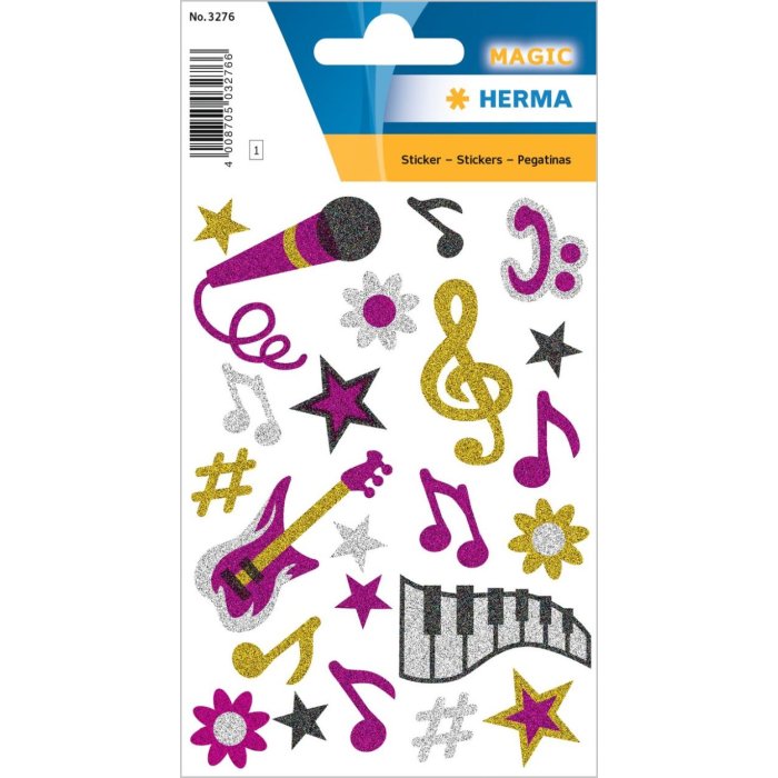 musica magica herma, glitterata
