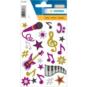 musica magica herma, glitterata