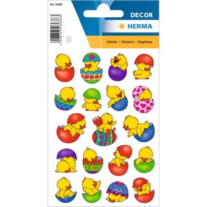 herma decor sticker pulcino nelluovo