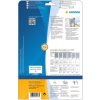 Etichette per targhette HERMA A4 105x148 mm argento foglio adesivo estremamente resistente opaco 100 pz.