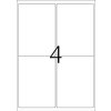 Etichette per indirizzi HERMA Premium A4, carta bianca 99,1x139 mm opaca 400 pz.