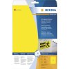 Segnali HERMA resistenti A4 210x297 mm giallo foglio fortemente adesivo opaco resistente alle intemperie 25 pz.