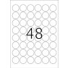 etichette herma a4 bianche ø 30 mm rotonde carta adesiva estremamente resistente opaca 1200 pz.