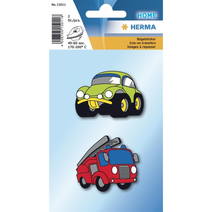 HERMA decalcomanie auto con ferro da stiro