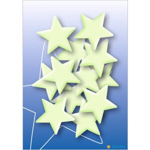 herma glow stickers stelle mini
