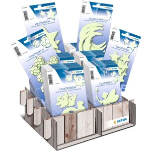 herma glow stickers stelle mini