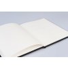 Libro degli ospiti Isere nero Libro dei ricevimenti 20,5x26 cm 200 firme