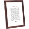 Cornice in legno S41J Deknudt 9x13 cm marrone scuro