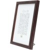 Cornice in legno S41J Deknudt 9x13 cm marrone scuro
