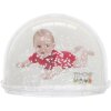 S66FA1 Palla glitterata bianco neve