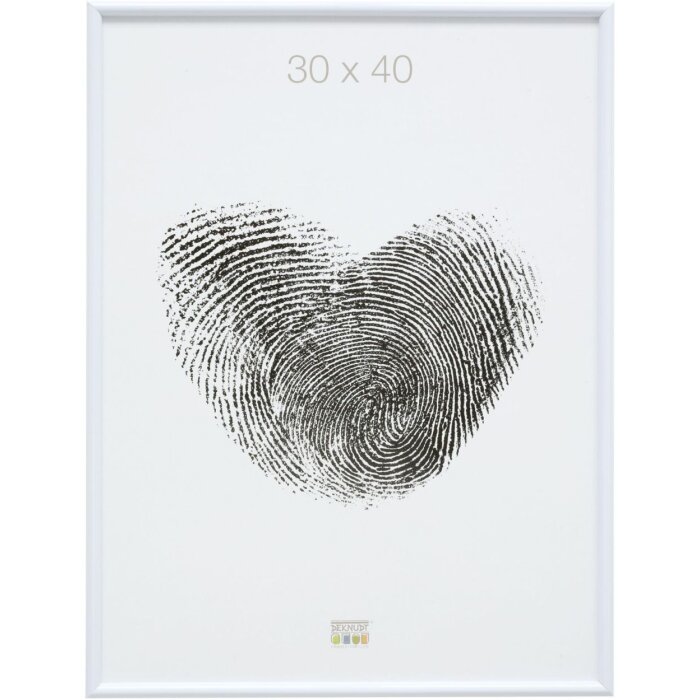 Cornice in plastica S011 15x20 cm bianco
