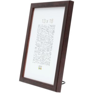 Cornice in legno S41J Deknudt 15x20 cm marrone scuro