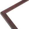 Cornice in legno S41J Deknudt 15x20 cm marrone scuro