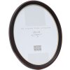 Telaio di plastica s100 ovale 10x15 cm nero