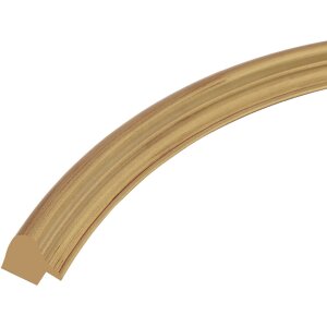 Cornice in plastica Deknudt S100 ovale 10x15 cm oro
